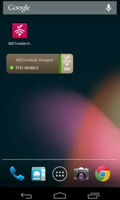 BEETmobile Hotspot android App screenshot 0